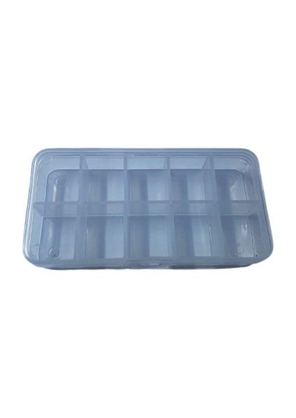 Leonars Organizer Kutu 10 Bölmeli (13CM*6,6CM) Boncuk Takı modelleri