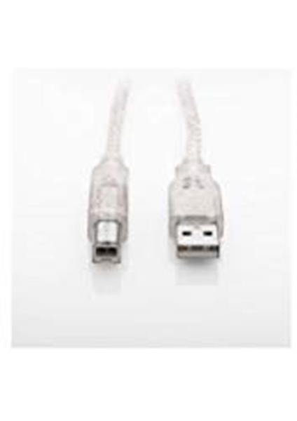 SL-U2015 Usb2.0 1.5m Şeffaf Yazıcı Kablosu, Şeffaf