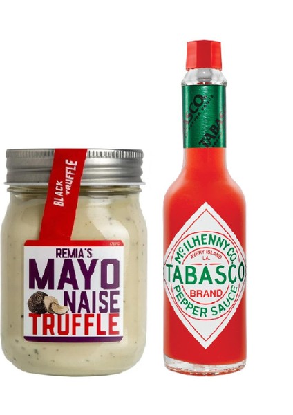 Remia trüflü Mayonez 220 gr + Tabasco Acı Sos 60ML