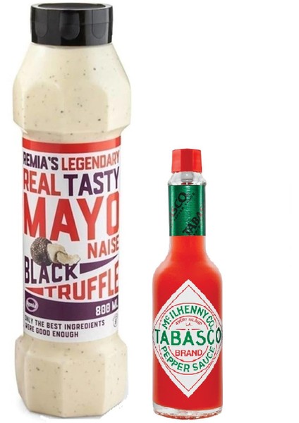 Remia trüflü Mayonez 800 ml + Tabasco Acı Sos 60 ml