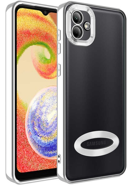 Samsung Galaxy A03 Kılıf Kamera Korumalı Logo Gösteren Omega Kapak