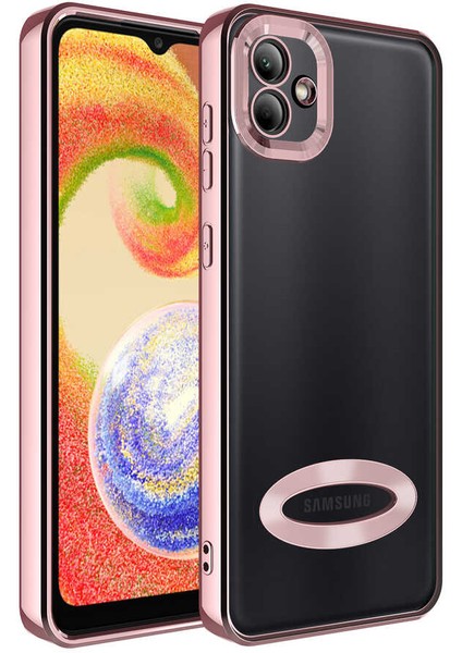 Samsung Galaxy A03 Kılıf Kamera Korumalı Logo Gösteren Omega Kapak