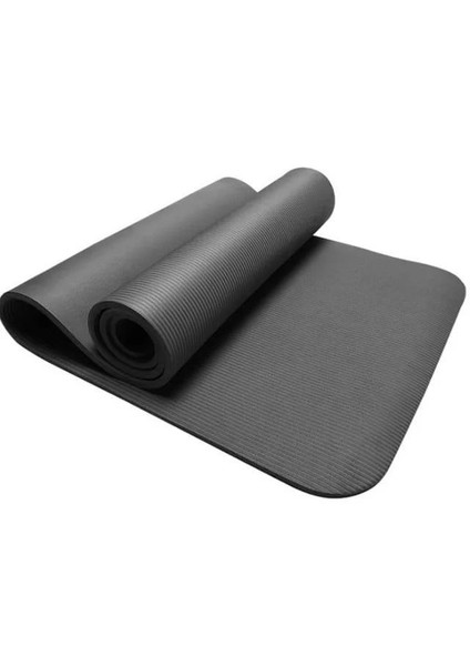 Nbr Pilates & Yoga Matı 183 * 61 * 1 cm Siyah Renk