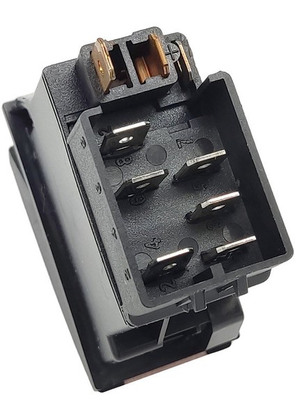 Otokar Sultan Dörtlü Sinyal Flaşör Anahtar Düğme Rocker Switch 6 Pin - Ampullü 24V