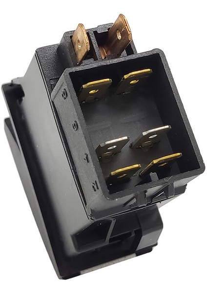Otokar Kent Otobüs Arka Sis Lambası Anahtar Düğme Rocker Switch 6 Pin (On-M.on) - Ampullü 24V