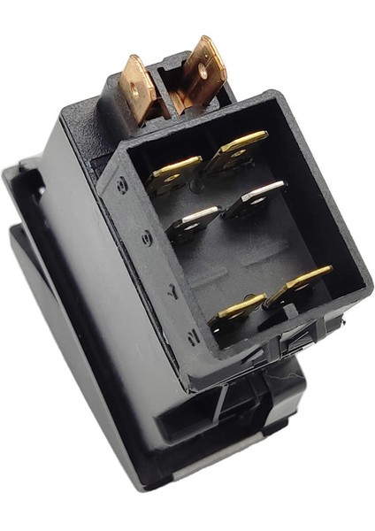 Otokar Kent Otobüs Ön Sis Lambası Anahtar Düğme Rocker Switch 6 Pin (On-On) - Ampullü 24V