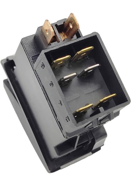 Otokar Kent Otobüs Retarder Anahtar Düğme Rocker Switch 6 Pin (On-On) - Ampullü 24V