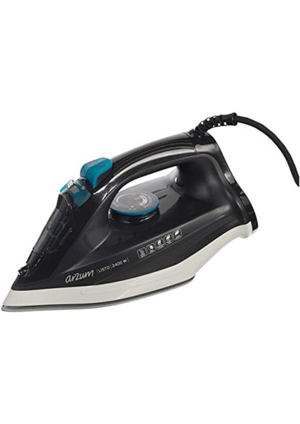 AR6021 Listo Buharlı Ütü, 2400 W, 35 Gr/dk Buhar Çıkışı, 320 ml Hazne, Yeşil