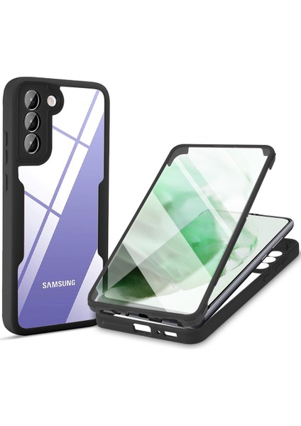 Samsung Galaxy S21 Plus 5g Için Yumuşak Tpu Ekran Koruyucu Telefon Kılıfı - Siyah (Yurt Dışından)