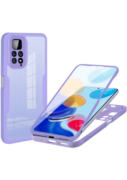 Xiaomi Redmi Note 11 4g/note 11S Için Yumuşak Tpu Ekran Koruyucu Telefon Kılıfı - Mor (Yurt Dışından)