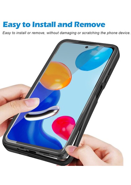 Xiaomi Redmi Note 11 4g/note 11S Için Yumuşak Tpu Ekran Koruyucu Telefon Kılıfı - Mor (Yurt Dışından)
