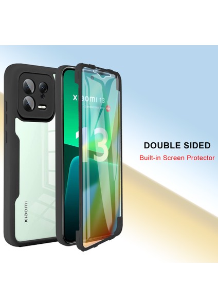 Xiaomi 13 Için Yumuşak Tpu Ekran Koruyucu Telefon Kılıfı - Mor (Yurt Dışından)