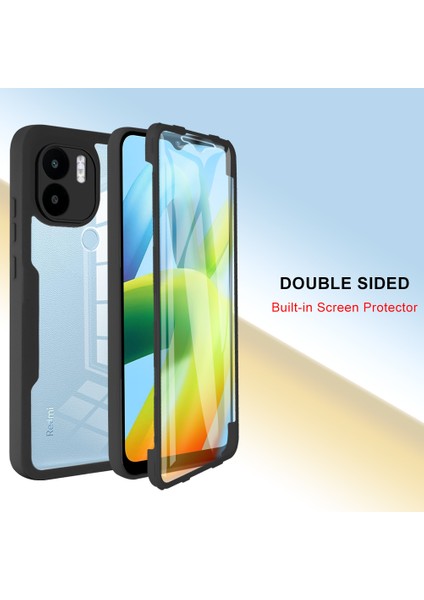 Xiaomi Redmi A1 Için Yumuşak Tpu Ekran Koruyucu Telefon Kılıfı - Siyah (Yurt Dışından) indirimleri