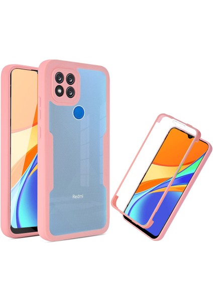 Xiaomi Redmi 9c Için Yumuşak Tpu Ekran Koruyucu Telefon Kılıfı - Pembe (Yurt Dışından)