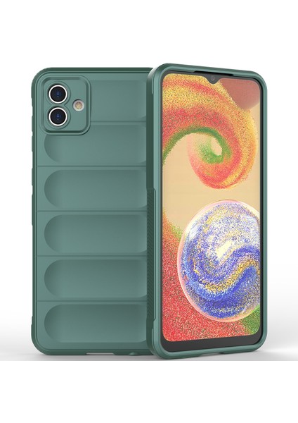 Samsung Galaxy A04 4g Için Kaymaz Silikon Telefon Kılıfı - Yeşil (Yurt Dışından) modelleri