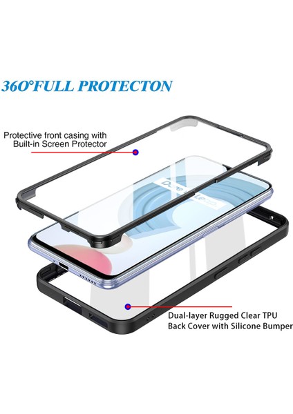 Oppo Realme C21 Için Yumuşak Tpu Ekran Koruyucu Telefon Kılıfı - Pembe (Yurt Dışından) fiyatları