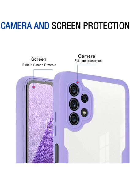 Samsung Galaxy A32 5g Için Yumuşak Tpu Ekran Koruyucu Telefon Kılıfı - Yeşil (Yurt Dışından)