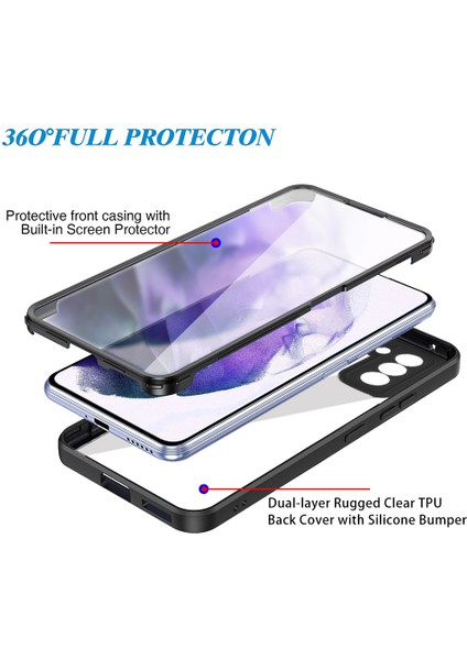 Samsung Galaxy S21 Fe 5g Için Yumuşak Tpu Ekran Koruyucu Telefon Kılıfı - Mavi (Yurt Dışından) fiyatları