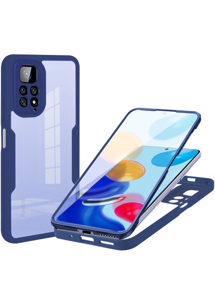Xiaomi Redmi Note 11 4g/note 11S Için Yumuşak Tpu Ekran Koruyucu Telefon Kılıfı - Mavi (Yurt Dışından)