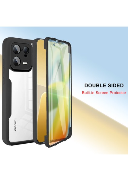 Xiaomi 13 Pro Için Yumuşak Tpu Ekran Koruyucu Telefon Kılıfı - Siyah (Yurt Dışından)