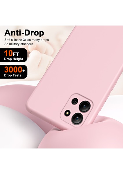 Infinix Hot 11 2022 Için Ince Likit Silikon Yumuşak Telefon Kılıfı - Siyah (Yurt Dışından)