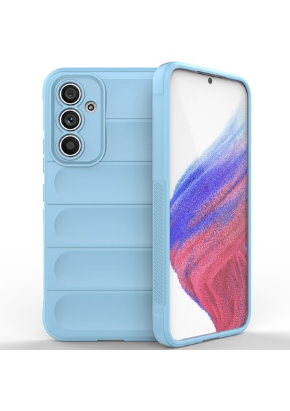 Samsung Galaxy A54 5g Için Kaymaz Silikon Telefon Kılıfı - Mavi (Yurt Dışından) fiyatları