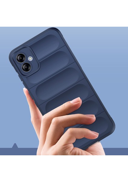 Samsung Galaxy A04E 4g Için Kaymaz Silikon Telefon Kılıfı - Gri (Yurt Dışından)