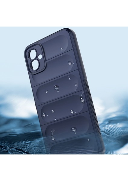 Samsung Galaxy A04E 4g Için Kaymaz Silikon Telefon Kılıfı - Gri (Yurt Dışından)
