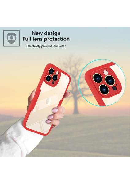 iPhone 13 Pro Max Için Yumuşak Tpu Ekran Koruyucu Telefon Kılıfı - Mor (Yurt Dışından) modelleri