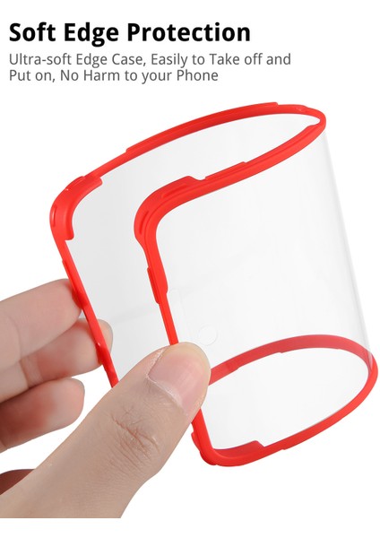 iPhone 13 Pro Max Için Yumuşak Tpu Ekran Koruyucu Telefon Kılıfı - Mor (Yurt Dışından) fırsatları