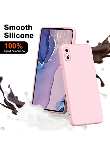 iPhone x / iPhone Xs Için Ince Likit Silikon Yumuşak Telefon Kılıfı - Siyah (Yurt Dışından)
