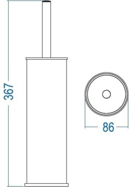 Paslanmaz Çelik Micro Fırçalık / SS430