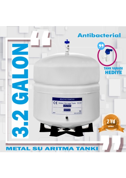 Arıtma Cihazı Tankı 3.2 Galon