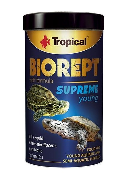 Biorept Supreme Young Kaplumbağa Yemi 250ML 90GR