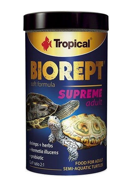 Tropical Biorept Supreme Adult Kaplumbağa Yemi 250ML 90GR