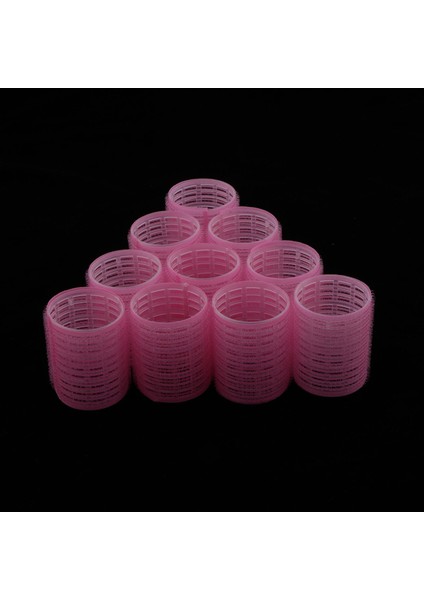 20X Kıvrık Bukleler Dalgaları Yapış Sopa Stil Aracı 48MM 20X-PINK-48MM Pembe (Yurt Dışından)