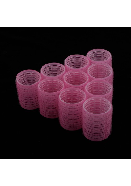 20X Kıvrık Bukleler Dalgaları Yapış Sopa Stil Aracı 48MM 20X-PINK-48MM Pembe (Yurt Dışından)