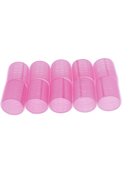 20X Kıvırcık Bukleler Dalgaları Yapış Sopa Stil Araçları 20X-MULTICOLOR5-20/48MM Pembe+Sarı (Yurt Dışından)