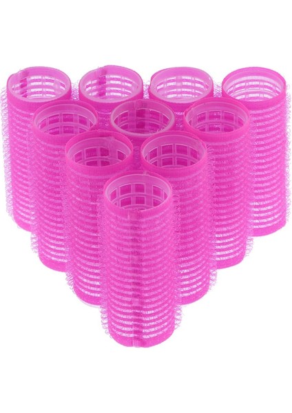 10X Saç Milletvekili Kıvrık Bukleler Saç Stil Araçları Kuaförlük Körekleri 24MM 10X-PINK-24MM Tarif Edildiği Gibi (Yurt Dışından)