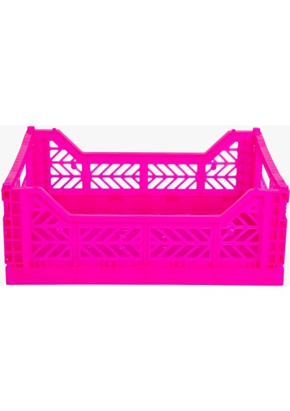 Aykasa 403014 Midibox Neon Pink Katlanabilir Kasa