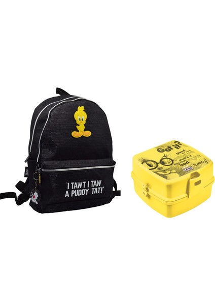 Tweety Sırt Çantası( Beslenme Kabı Hediyeli)