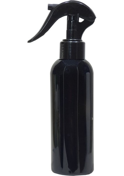 Boş Pet Şişe Doldurulabilir 100 ml Trigr Valf Siyah 10 Adet