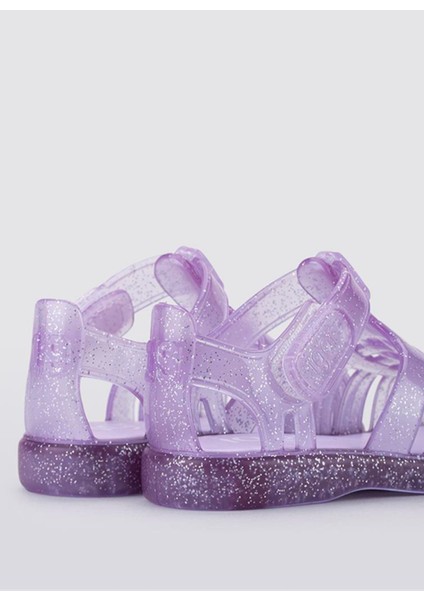Lila Bebek Sandalet S10308 Tobby Gloss Glıtter