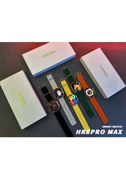 Hk8 Ultra Pro Max 49MM (Amoled Hd Ekran)