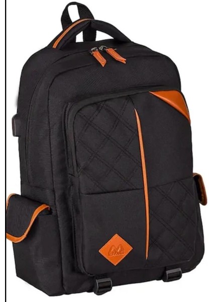 MB-723 Okul Çantası Siyah Kahverengi