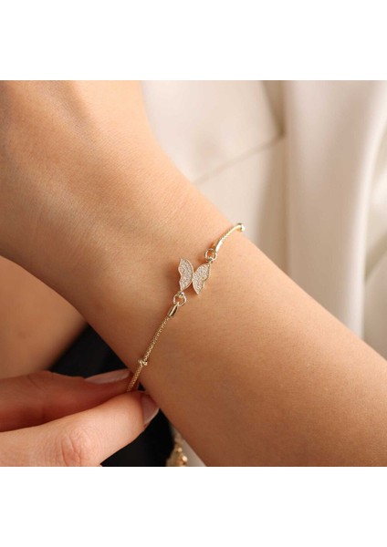 Kuş Kafesi Altın Bileklik Kelebek modelleri