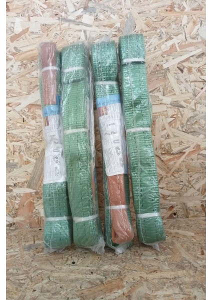 Polyester Düz Sapan 2 Ton 4 Metre 6/1 (Yeşil)