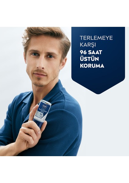 NiveabMen Erkek Roll-on Deodorant Derma Control Clinical 50ml, 96 Saat Üstün Koruma, C Vitamini