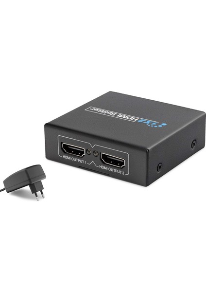 Hadron HDX1284(211) Splitter HDMI 1.4V 1080P 3D 1 Giriş 2 Çıkış