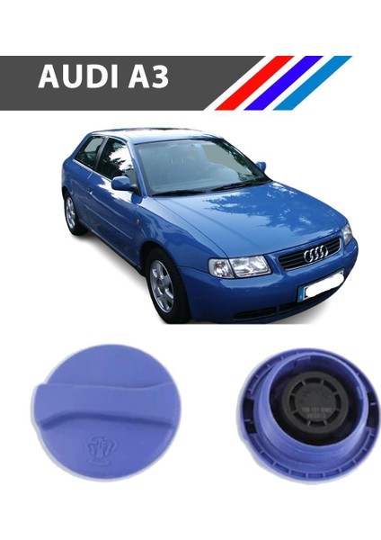 - Audi A3 Radyatör Yedek Su Depo Kapağı Yan Sanayi 1996 - 2003 1J0121321A